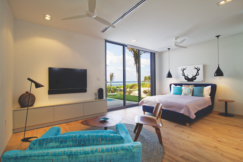 contemporary beach house cayman islands