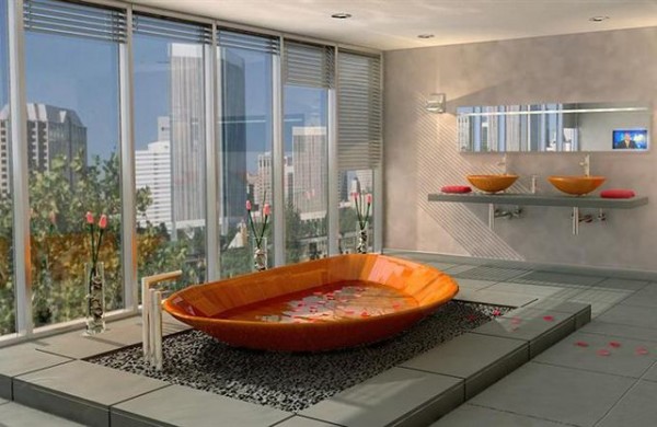 Luxury Bath Tub - Ocean Shell Tub by Bagno Sasso