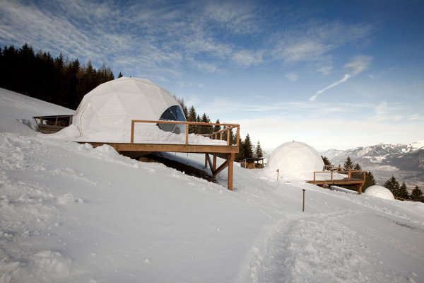 White Pod Alpine Ski Resort exterior