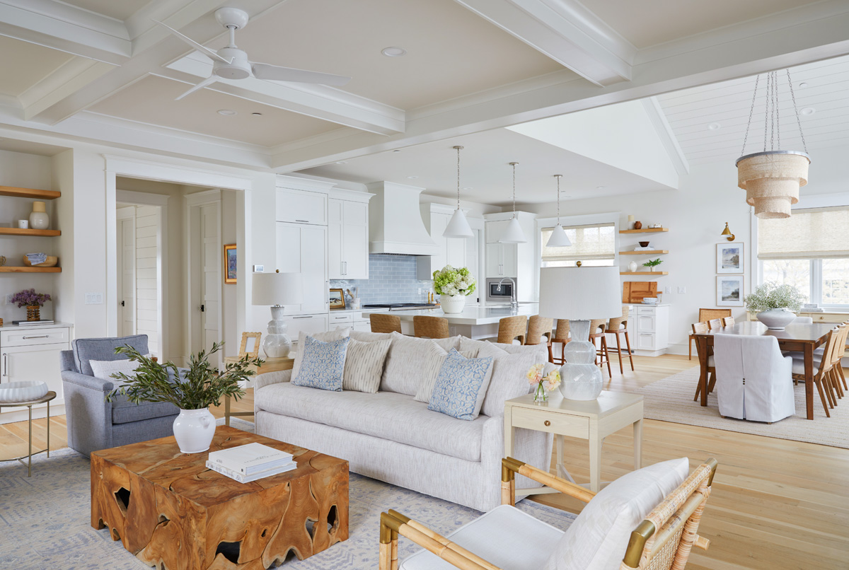 Light and Airy Design Creates a Blissful Beach Retreat in Delaware ...