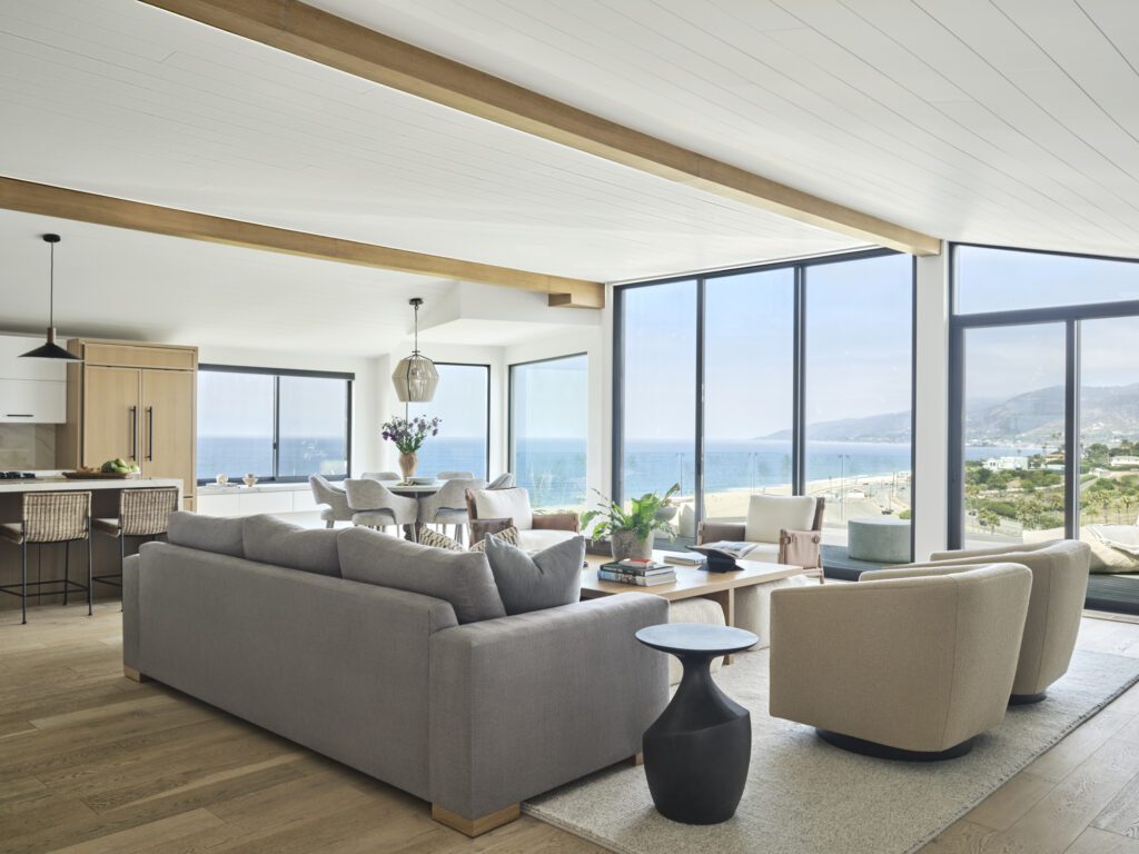 A 1970s Malibu Beach Bungalow Receives an Interiors Upgrade