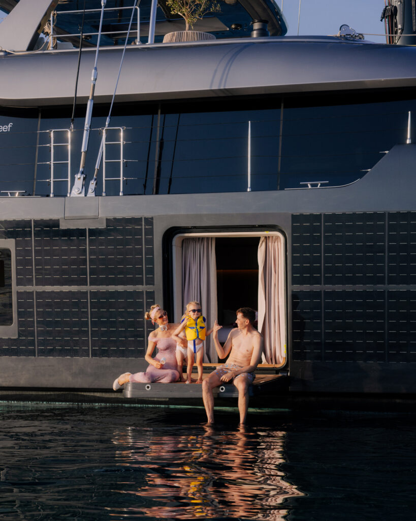 Paris Hilton’s Eco-Luxury Getaway Aboard the Sunreef 80 Nalani
