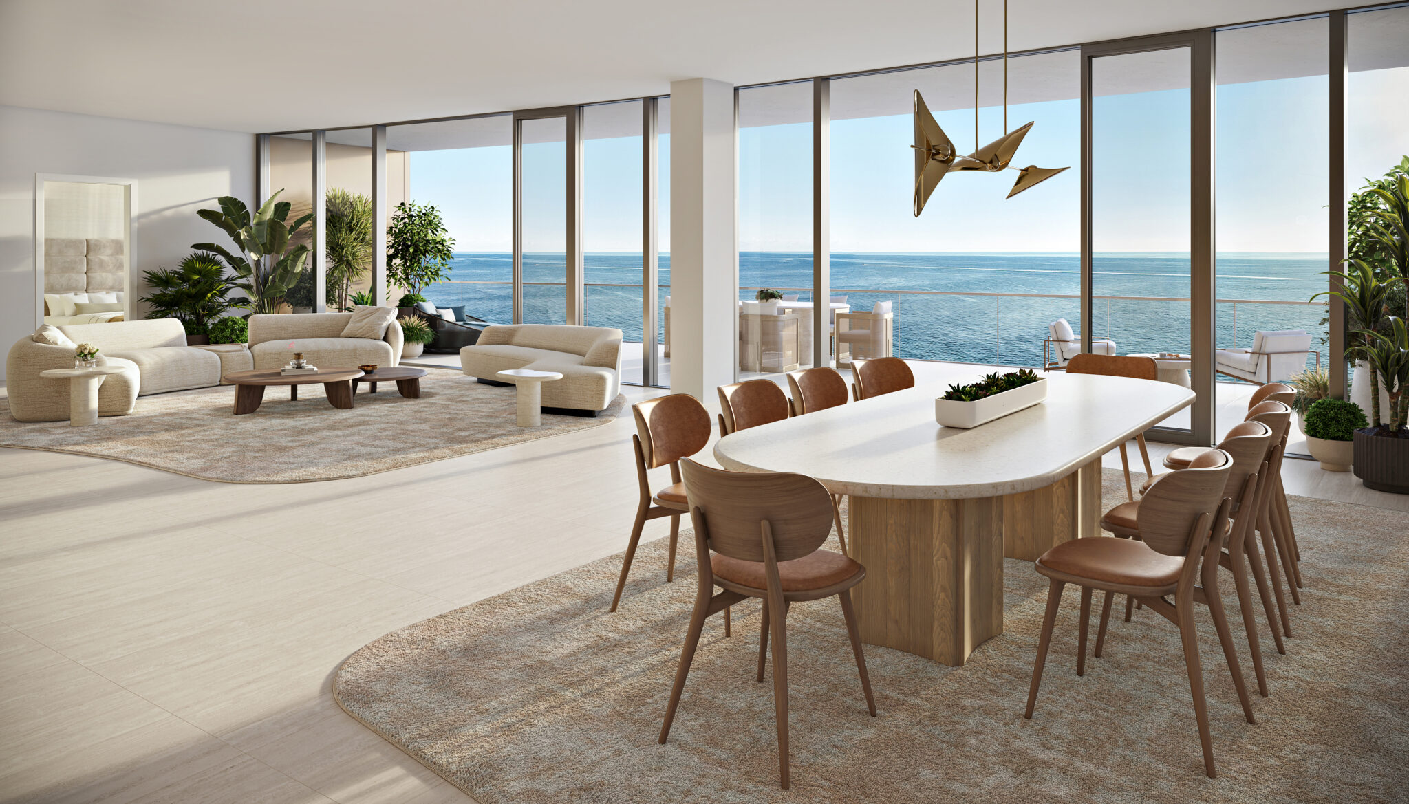 Curated visual reference: Fresh Look at Home Of The Week Oceanfront Penthouse At W Pompano Beach