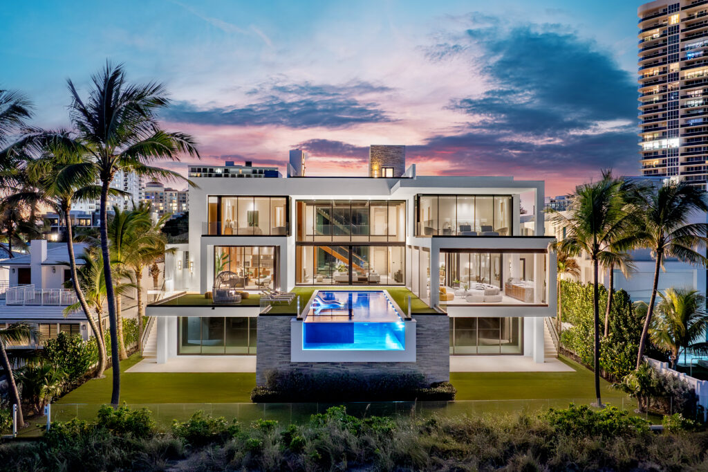 Home of the Week: A Modern Estate on Fort Lauderdale Beach