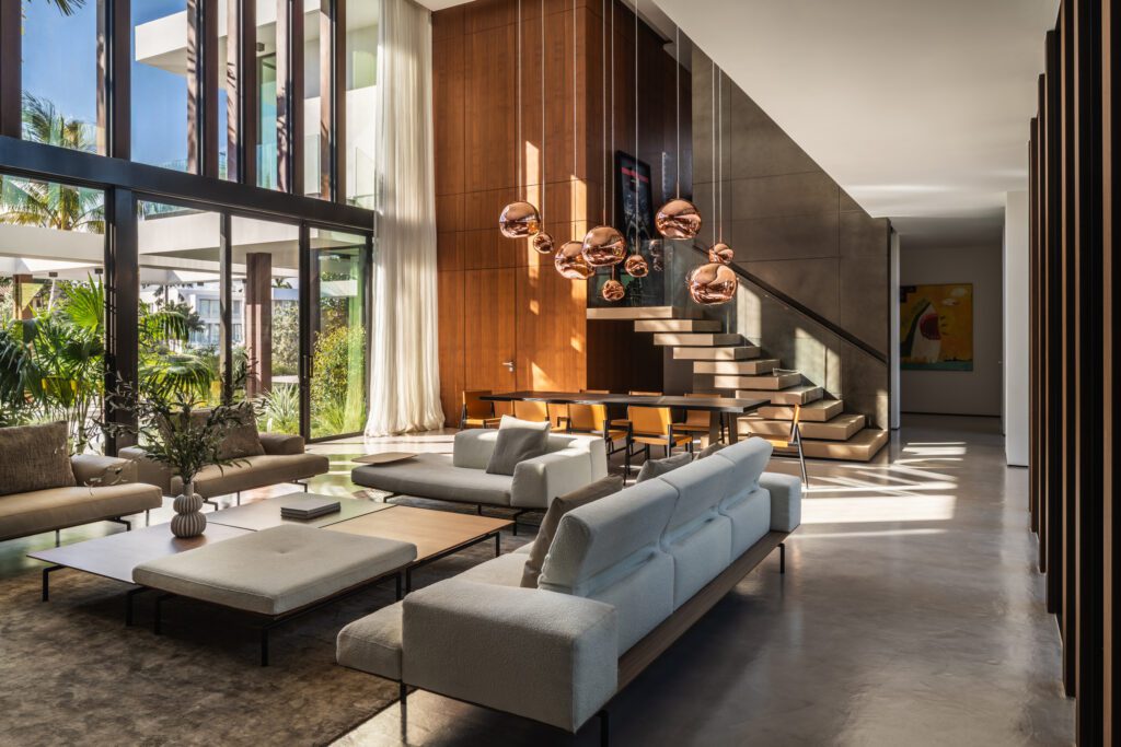 A Modern Boca Raton Waterfront Home Designed for Indoor-Outdoor Living