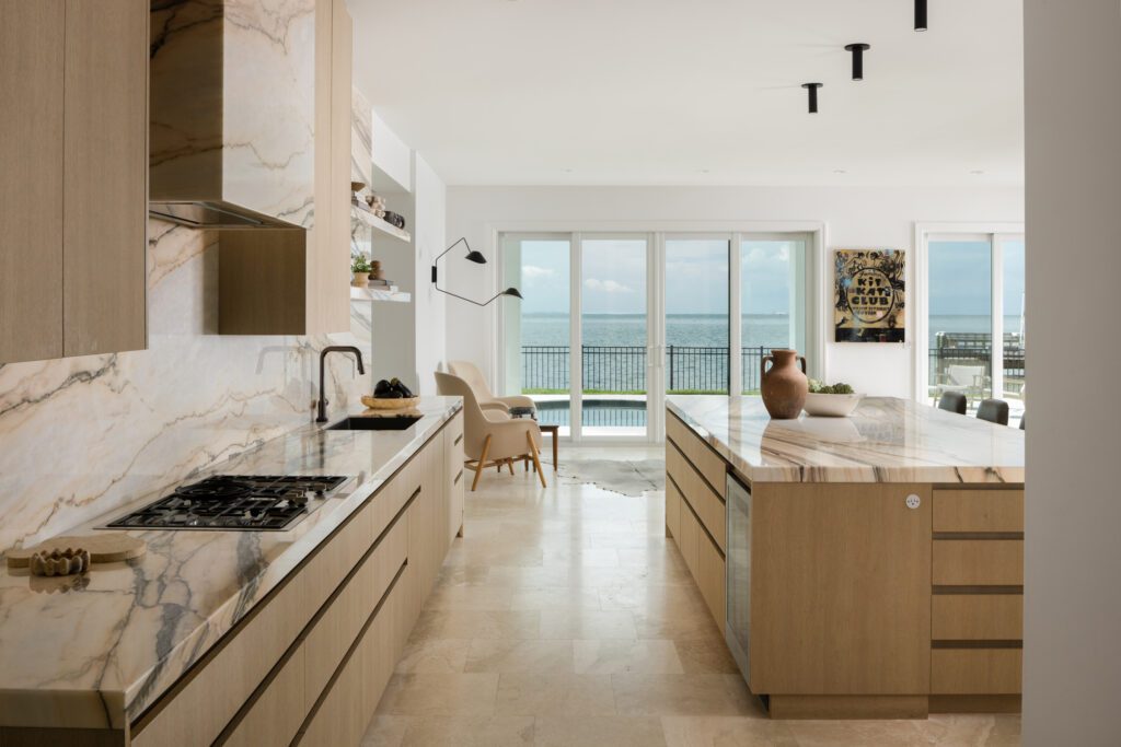 Inspired by the Sophisticated of Palm Beach Design, an interior designer creates stunning spaces overlooking Tampa Bay, Florida