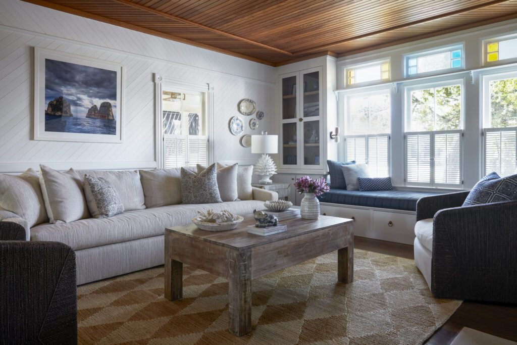 Inside a Beautifully Restored 1894 Bay Head Cottage Designed for Modern Family Living