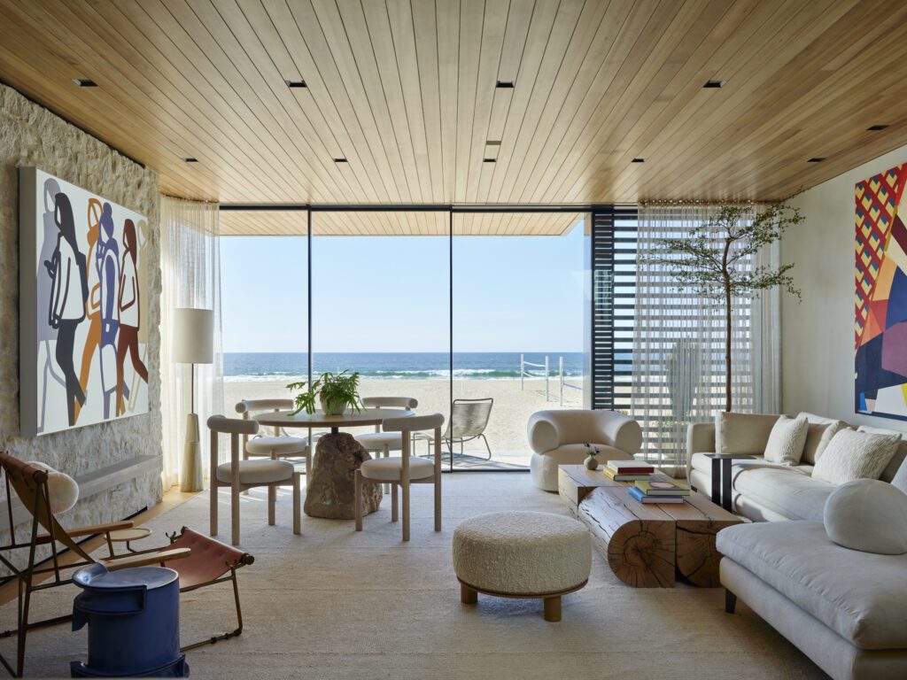 Modern Beachfront Home in Hermosa Beach Blends Privacy, Ocean Views, and Contemporary Art