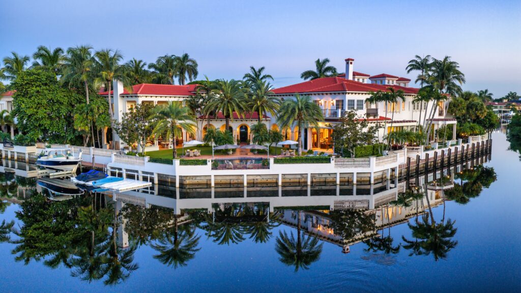 Palm Beach-Inspired Estate Commands 359 Feet of Deepwater Frontage in Boca Raton’s Sanctuary