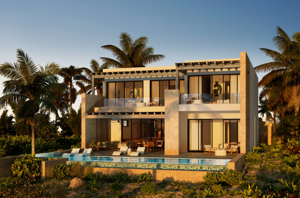 Turks and Caicos Oceanfront Estate with Dual Primary Suites